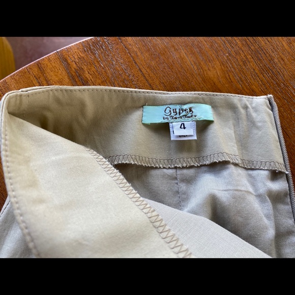 LIKE NEW and cool unique flower skirt Gypsy by Karen Fowler 4 - Picture 3 of 4